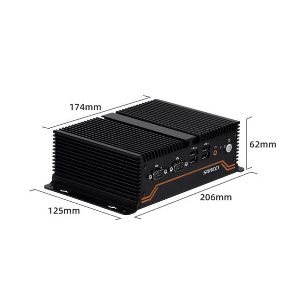 fanless embedded Core i3 i5 i7 mini IPC SCI-S4070 - Image 12