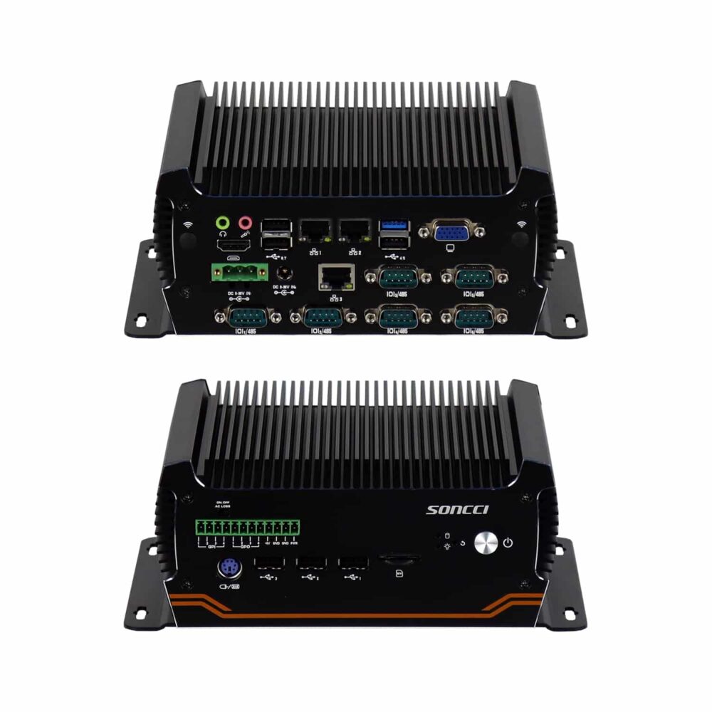 SCI-S5000R6 intel i3 i5 i7 Fanless GPIO Box PC - Image 8