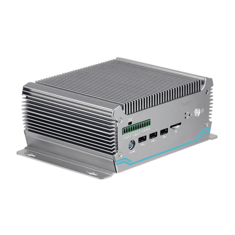 SCI-S5000R6 intel i3 i5 i7 Fanless GPIO Box PC - Image 2