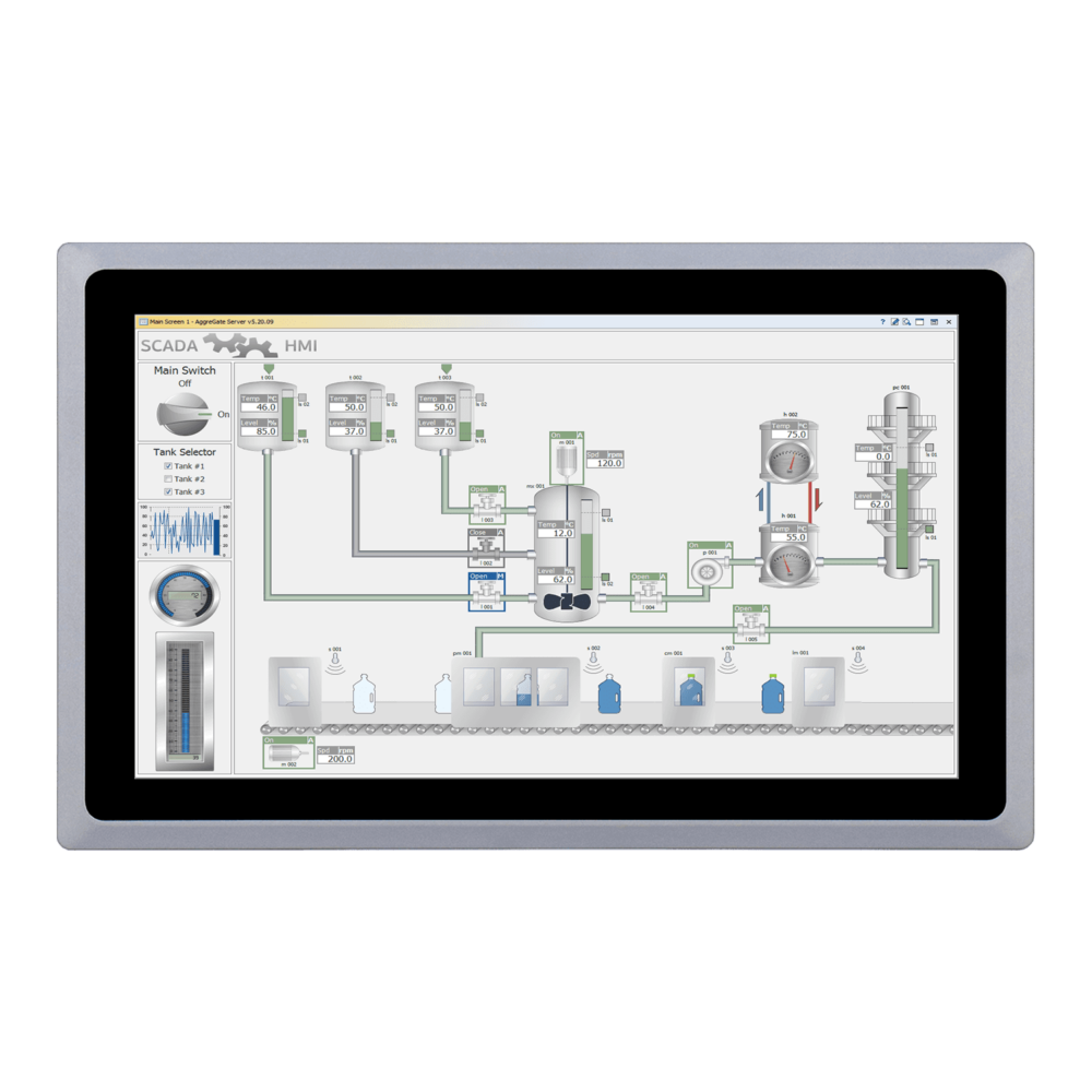 15.6 inch capacitive industrial panel PC D156WR - Image 7