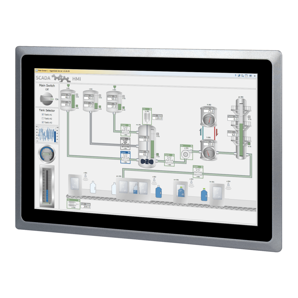 15.6 inch capacitive industrial panel PC D156WR - Image 8