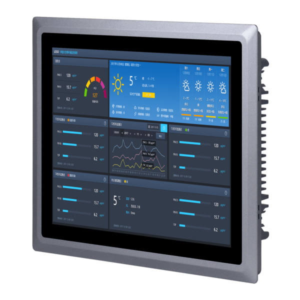 12.1 inch resistive desktop industrial panel PC K121SZ