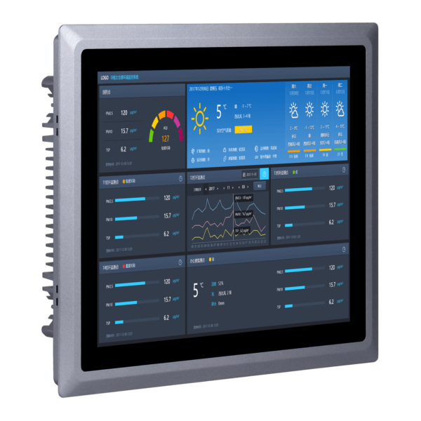12.1 inch resistive desktop industrial panel PC K121SZ - Image 3