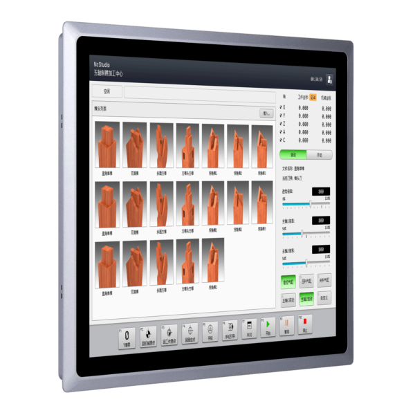 19 inch Core i3 i5 i7 industrial panel PC SCP-K190SR