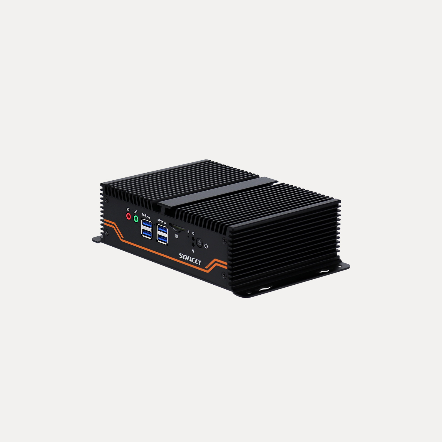 J Fanless Embedded Aluminum Box Pc Soncci Us