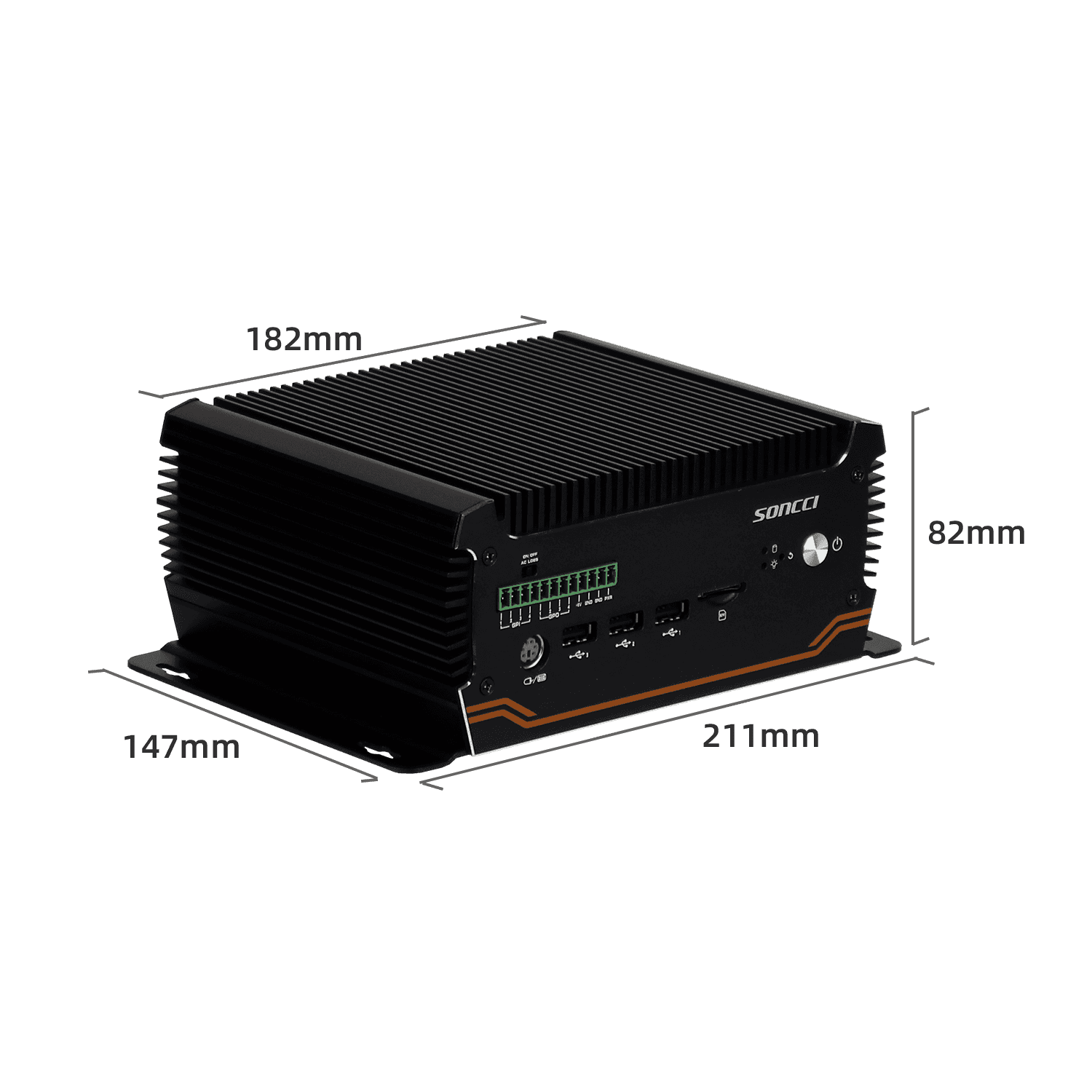 Fanless GPIO Box PC