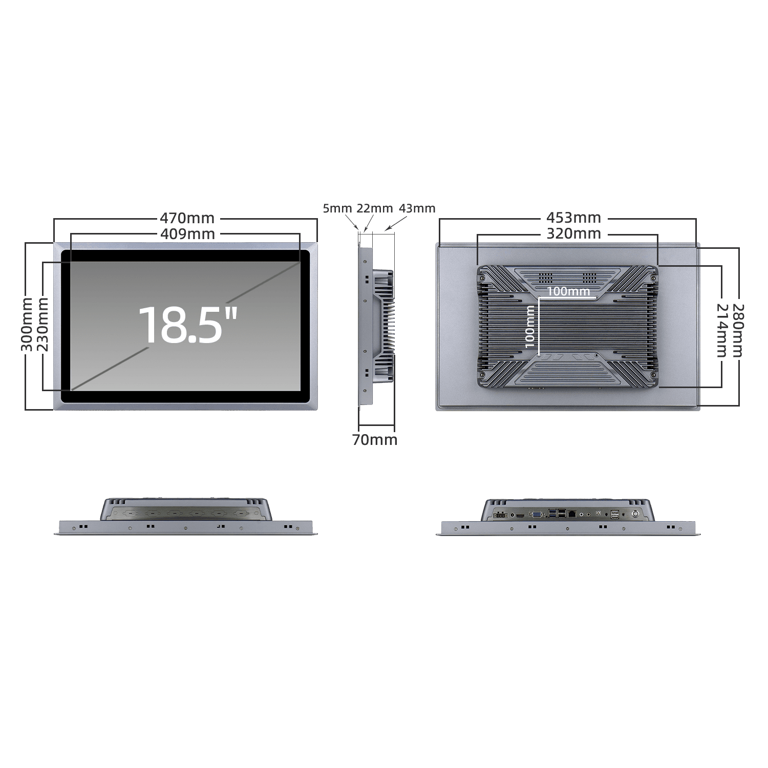 heavy industrial panel PC