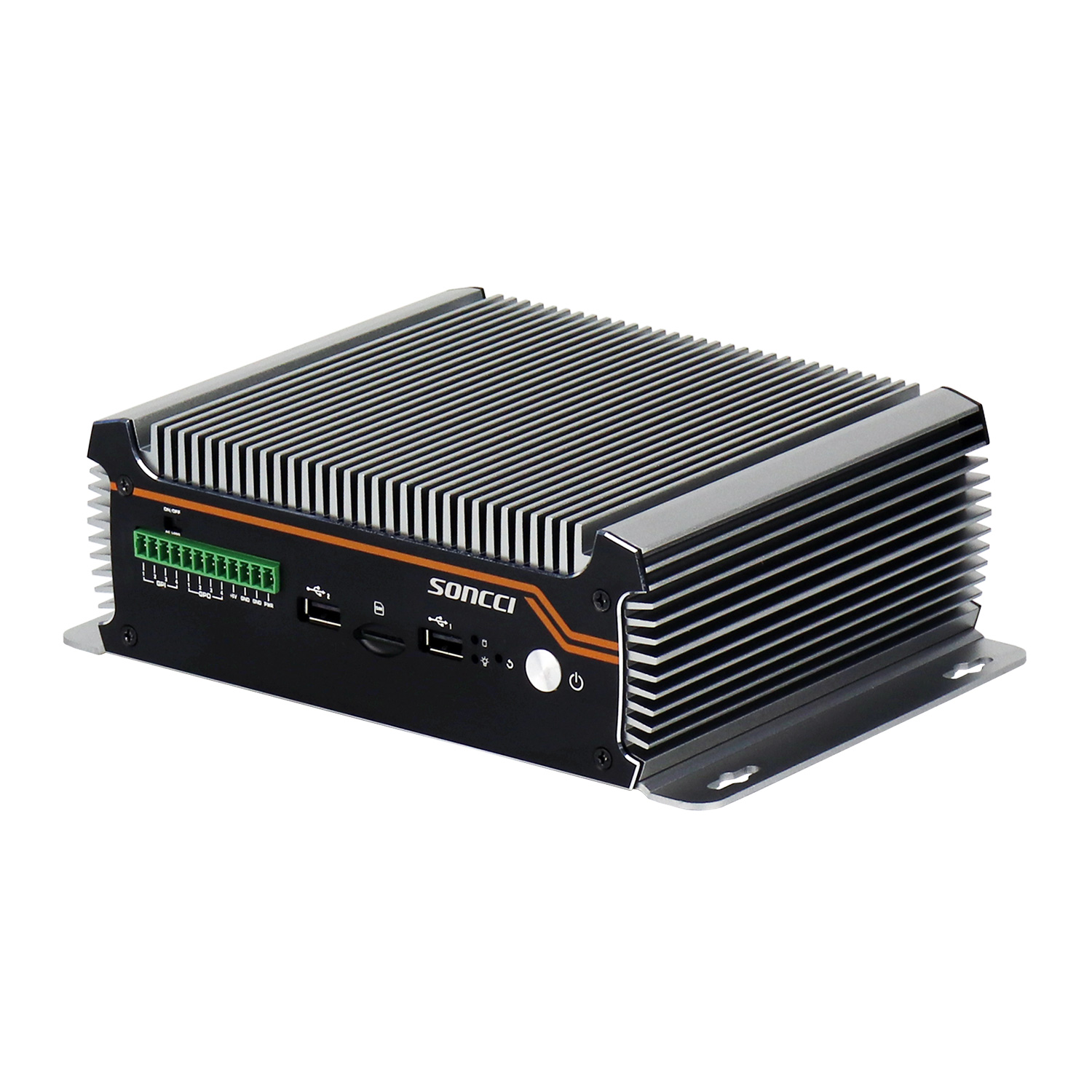 SCI-S4000L4 6 network dual serial fanless embedded industrial computers - Image 2