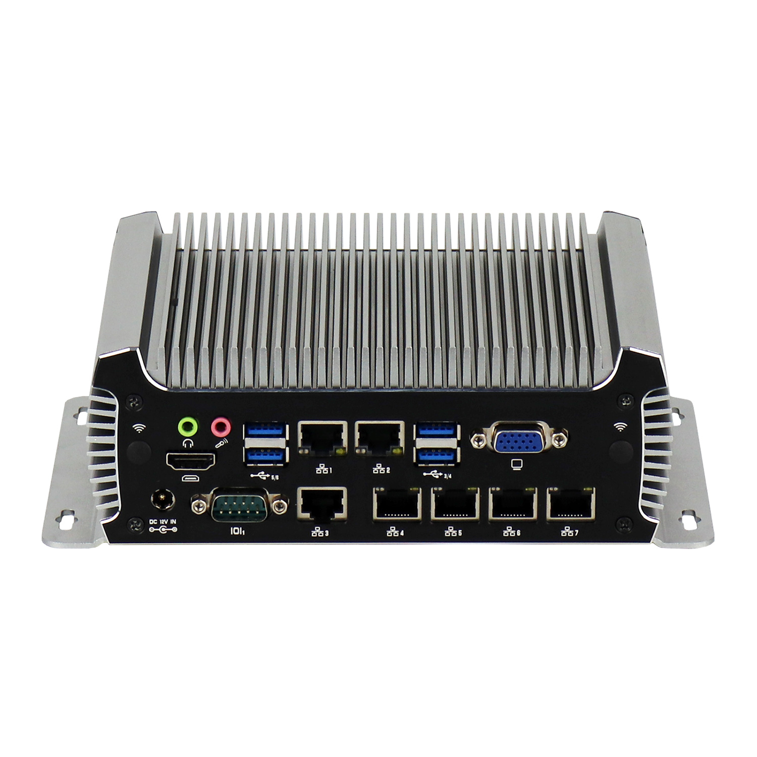 SCI-S4000L4 6 network dual serial fanless embedded industrial computers - Image 4
