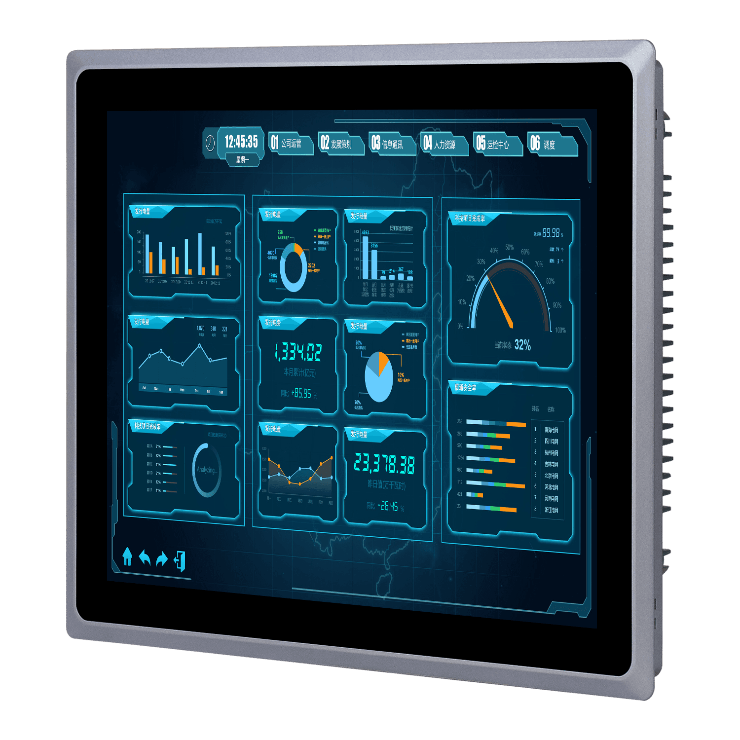 15 inch J4125 resistive industrial panel PC K150SZ - Image 2