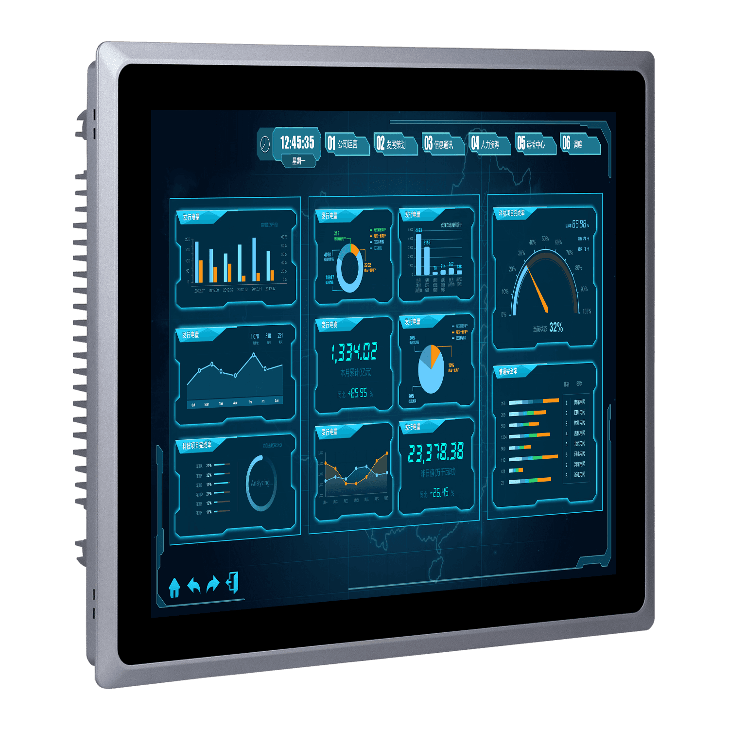 15 inch J4125 resistive industrial panel PC K150SZ - Image 3